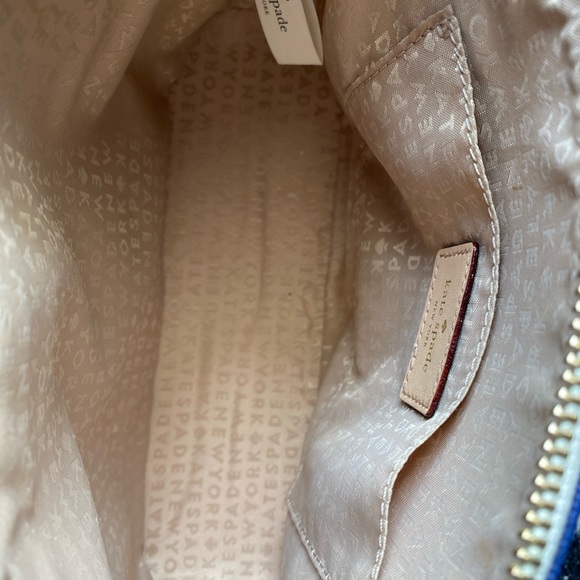 Kate Spade blue/white crossbody purse - Picture 5 of 5